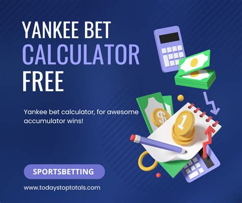 calculate yankee bet|Yankee bet calculator » Bet Calculator.